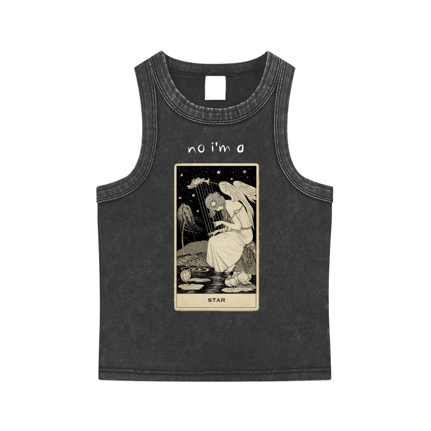 no i'm a star tank top